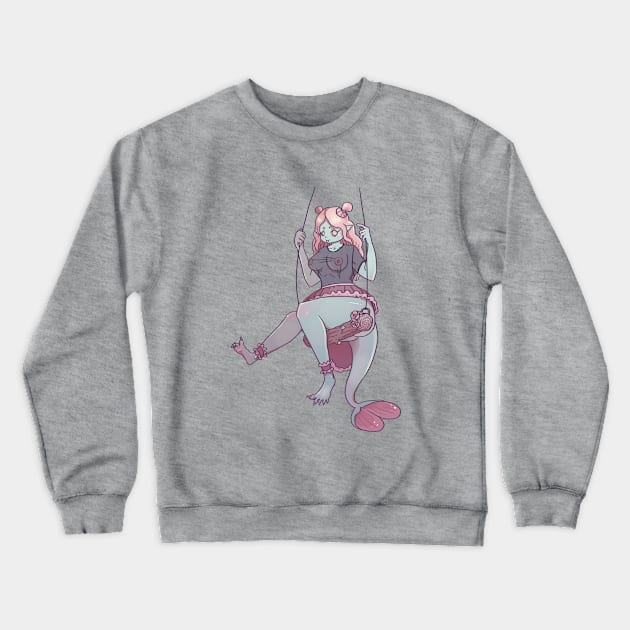 Swing Crewneck Sweatshirt by DuskAtDaybreak